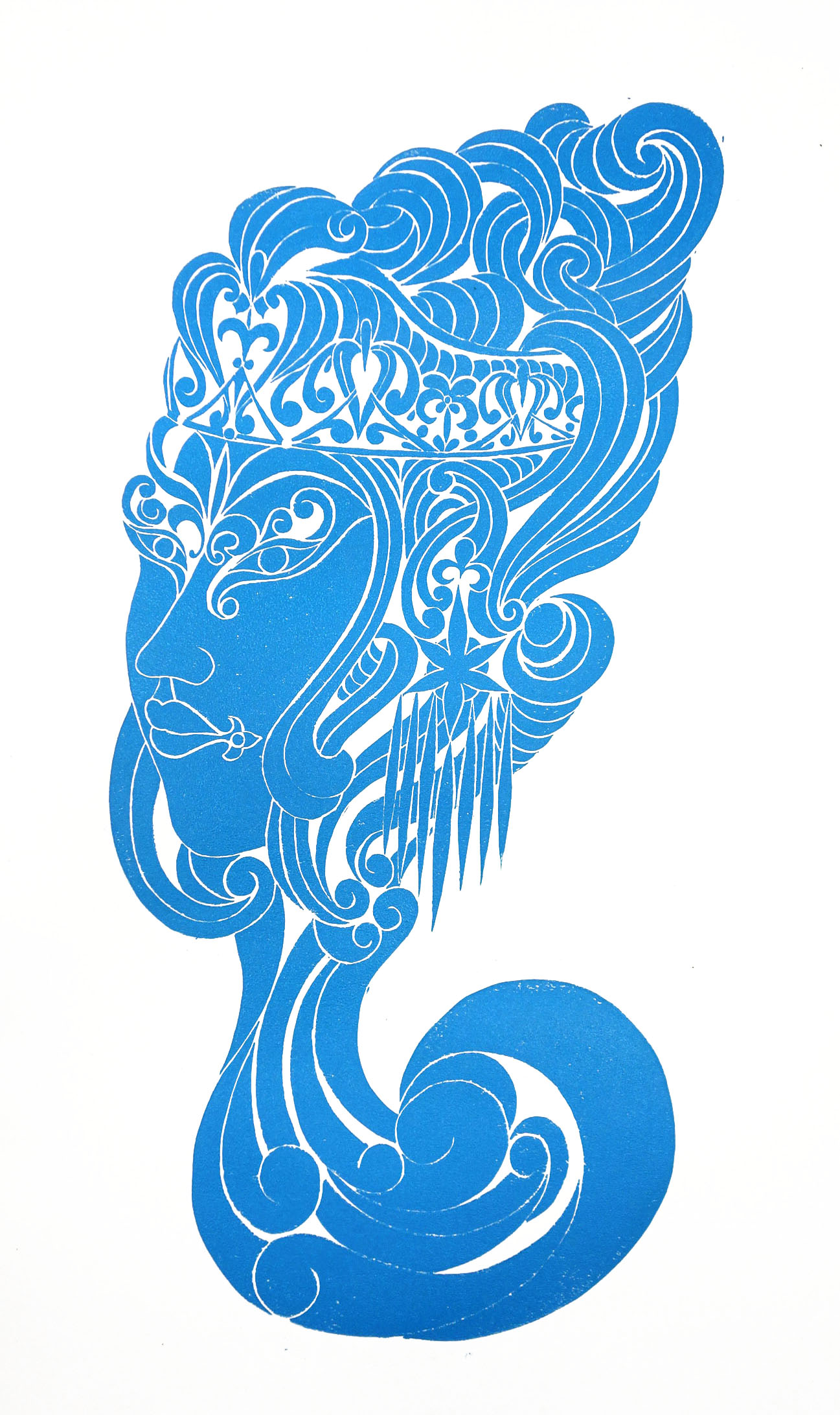 Familia Aurelia 2/4 — linocut